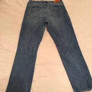 Levi's straight leg jeans